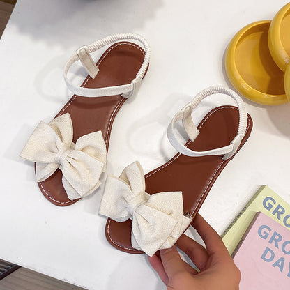 One-strap Sandals Fashionable For Outdoor Wear Flat-heeled