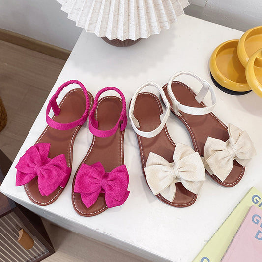 One-strap Sandals Fashionable For Outdoor Wear Flat-heeled