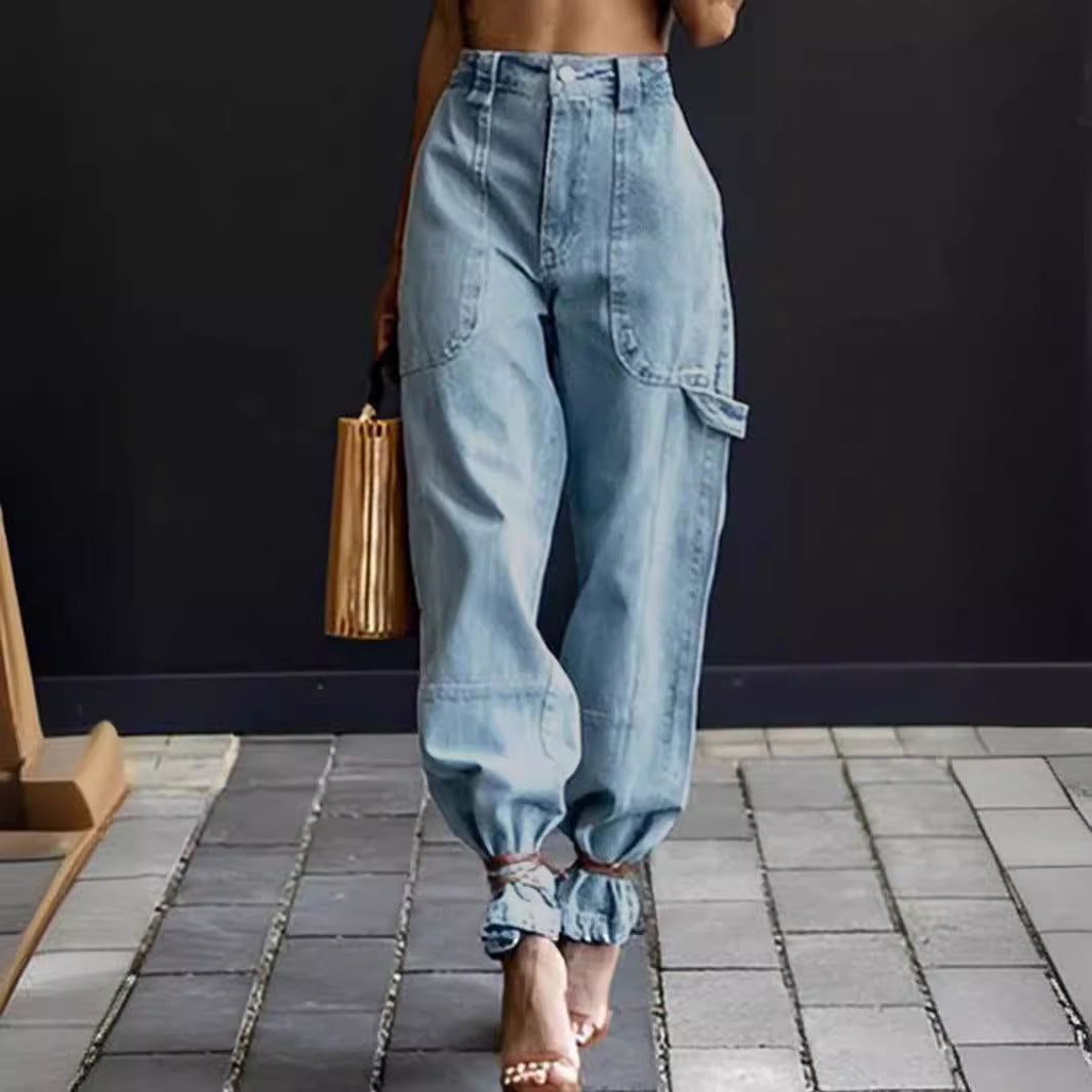 American-style Trendy Womens Jeans