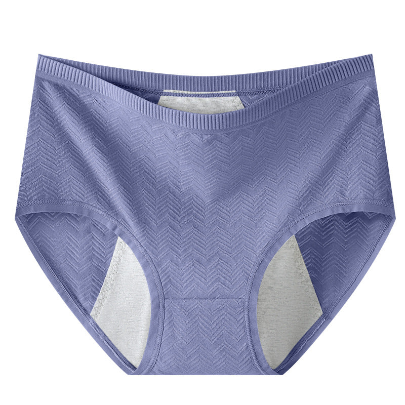 High-waisted Pure Cotton Period Panties For Women