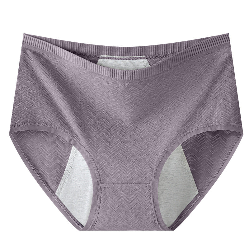 High-waisted Pure Cotton Period Panties For Women