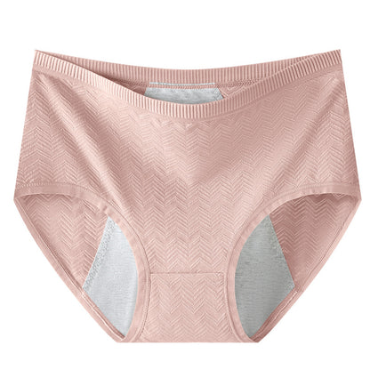 High-waisted Pure Cotton Period Panties For Women
