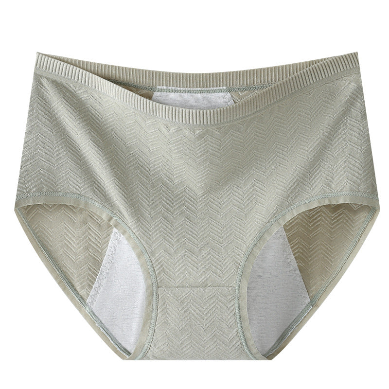 High-waisted Pure Cotton Period Panties For Women